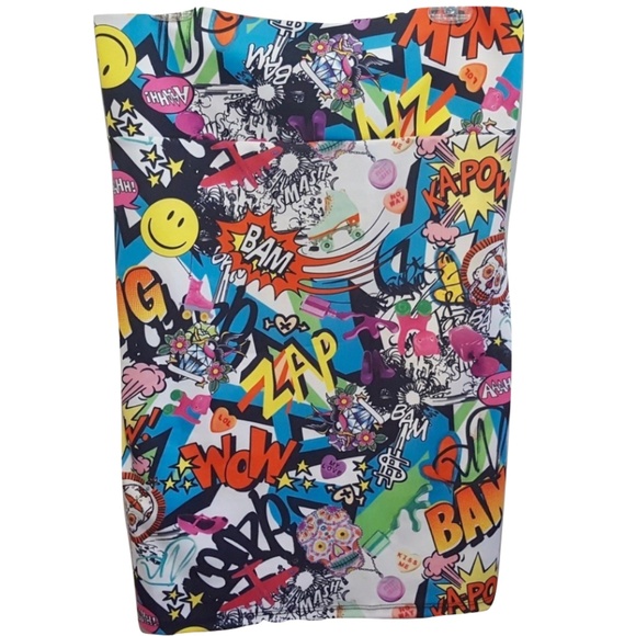 torrid Dresses & Skirts - Torrid Comic Graffiti Pencil Skirt Stretch Plus 3X